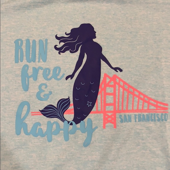mermaidseries Tops - Mermaid series San Francisco exercise shirt